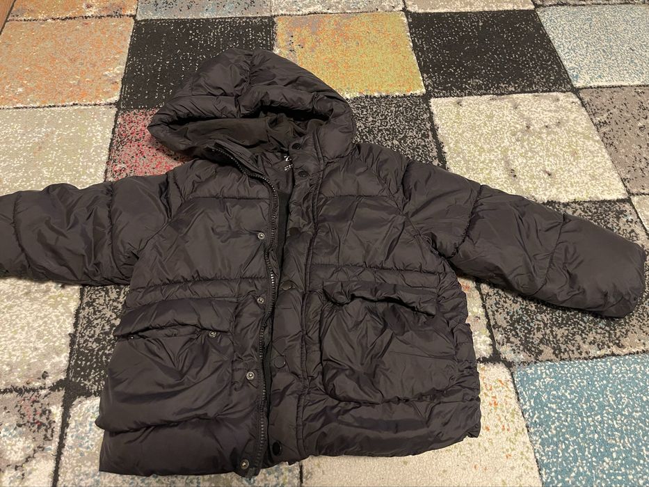 Детско зимно яке Zara с пух за 5-6 г