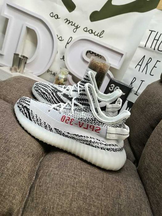 Adidas Yeezy Boost 350 Zebra Мъжки Дамски Маратонки 36-47