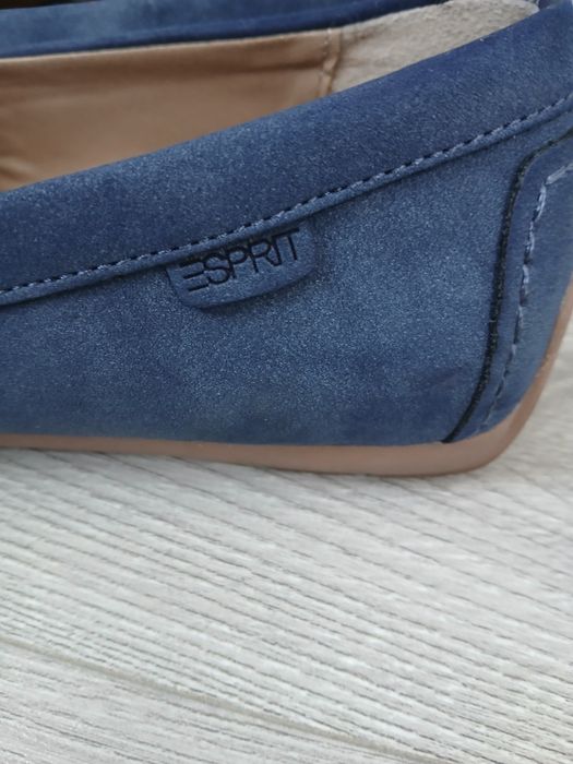 Pantofi dama Esprit din piele intoarsa
