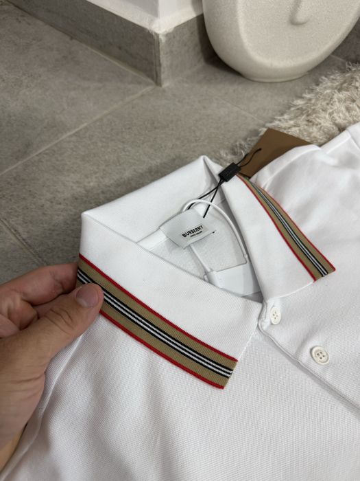 Tricou polo Burberry bumbac 100% colectie noua