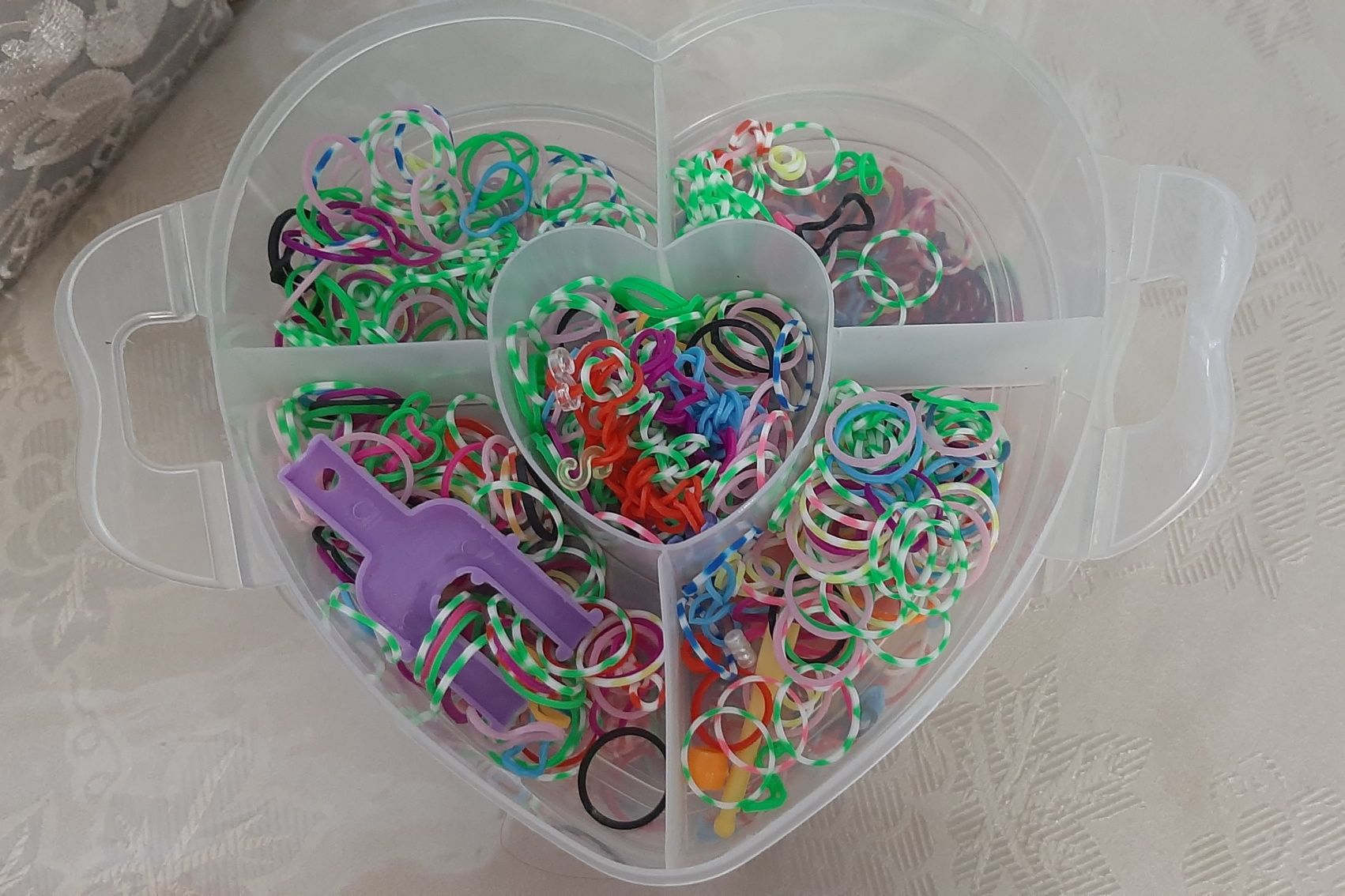 Сердечко из резиночек