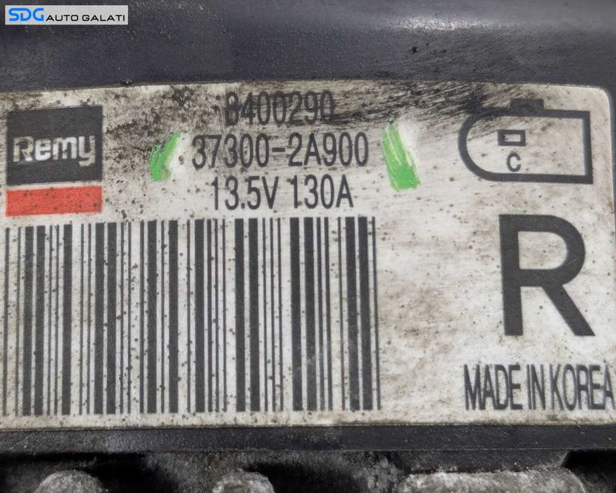 Alternator 13.5V 130A Hyundai i40 1.7 CRDI 2011 - 2018 Cod 37300-2A900 8400290 [LR2917]