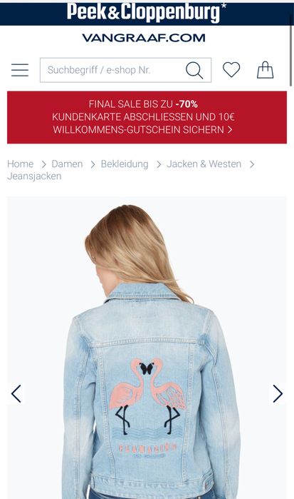 Geaca de blug Review marimea M