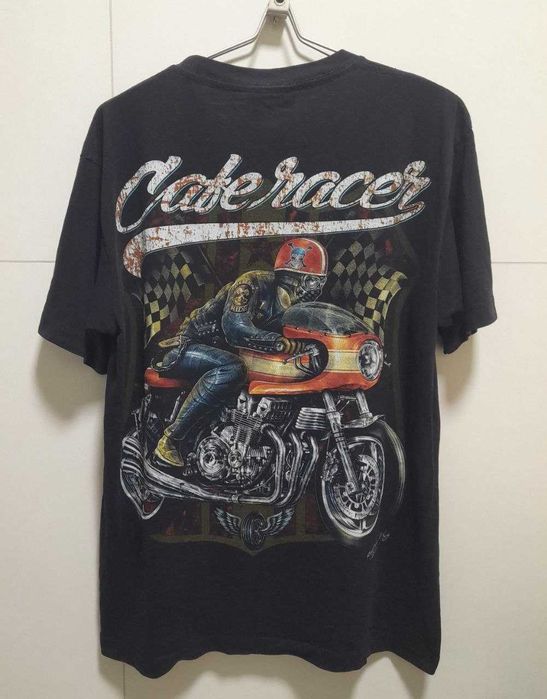 Rock-Сhang Cafe Racer / М / Фосфорная Футболка Винтаж