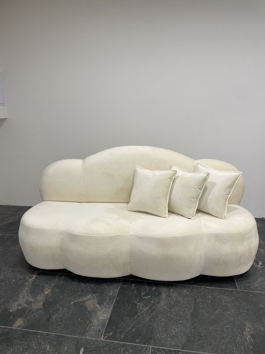 Canapea tip norișor noua catifea bej