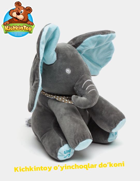 Слон Мишка Интерактивная Мягкая говорящая Игрушка Мишка Теддий AyiqFil