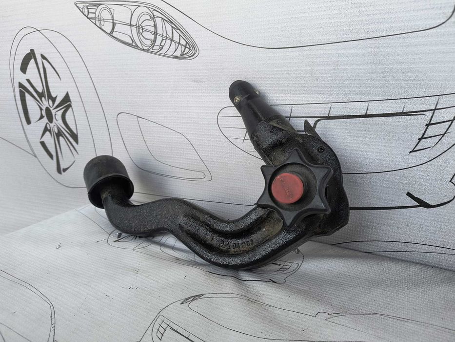 Cârlig Remorcare Detașabil / Nucă Cârlig Audi A6 C5 2000 / 1997-2005 Cod OEM A305170/174 (5D2)