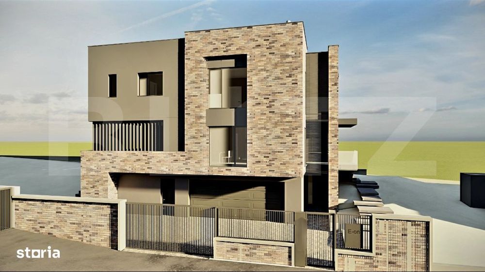 Teren 843 mp, Cartier Europa | Proiect Autorizat Vila S+P+E | Utilitat