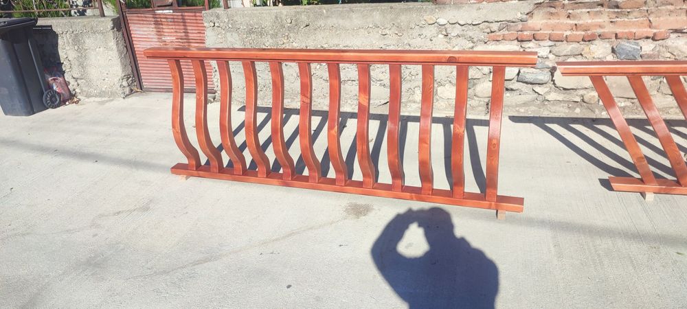 Деървен парапет по поръчка