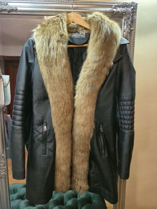 Jacket de imitație de piele
