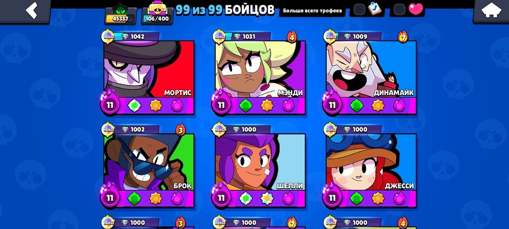 Аккаунт бравл старс