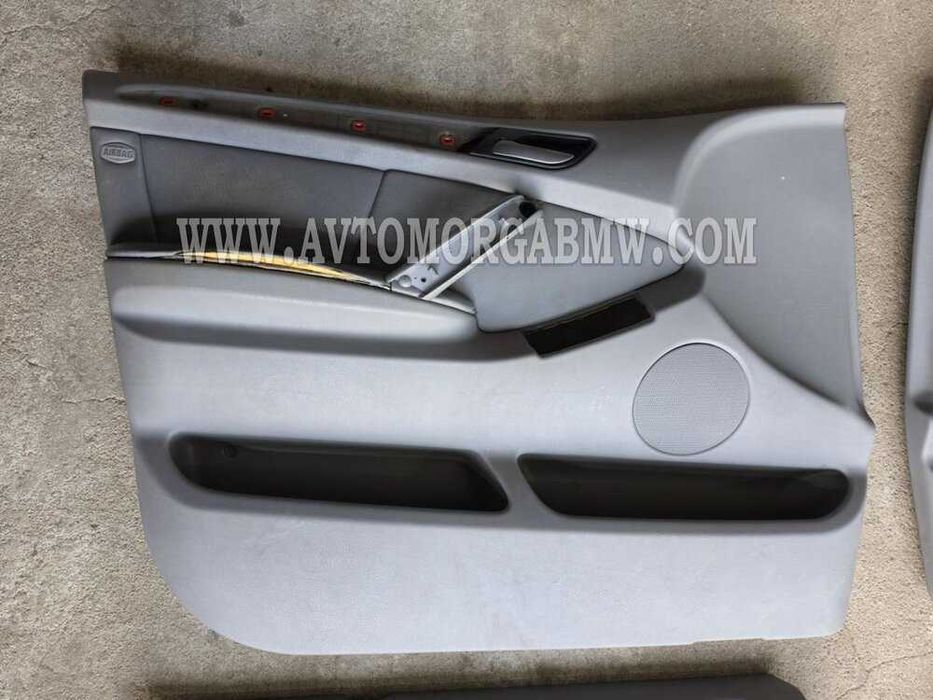 Сив кожен салон БМВ Х5 Е53 BMW X5 E53