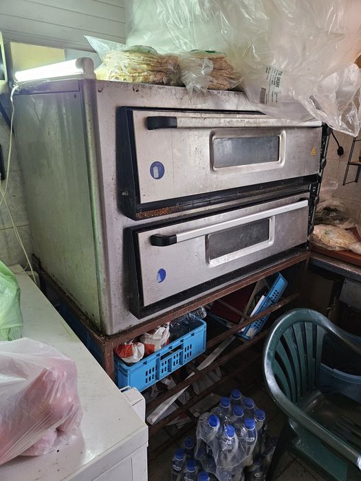 SGS Печка за пица с две фурни за печене