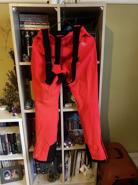 Pantaloni Ski Dare2b Roz Neon - 20k impermeabilitate - Mărime XS (34)