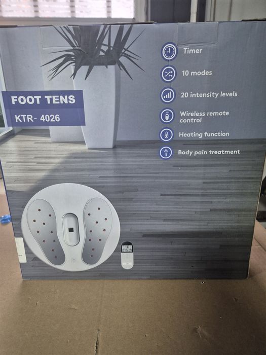 TENS ЕМS масажор за крака с дистанционно и отопление