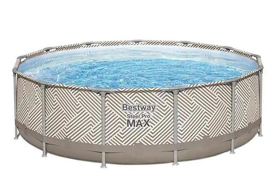 НОВ Луксозен басейн със сенник BESTWAY 3.96м-1.07м .Гаранция 2 години