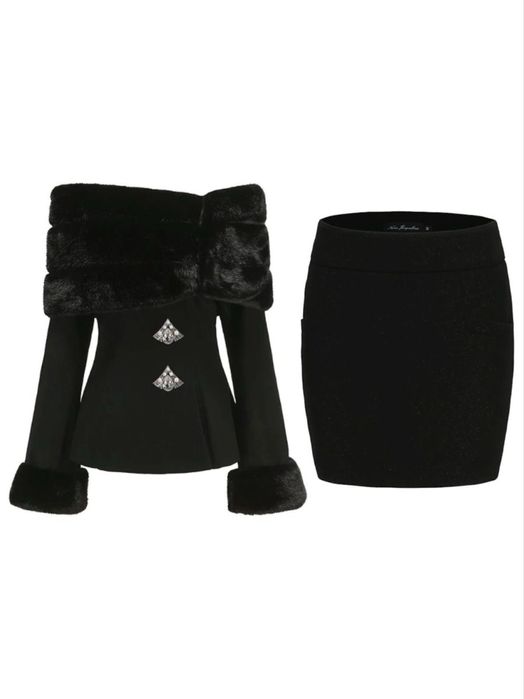 Елегантен сет Elara Fur