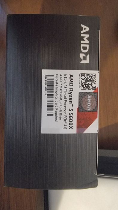 AMD Ryzen 5 5600x AM4, Wraith Stelth