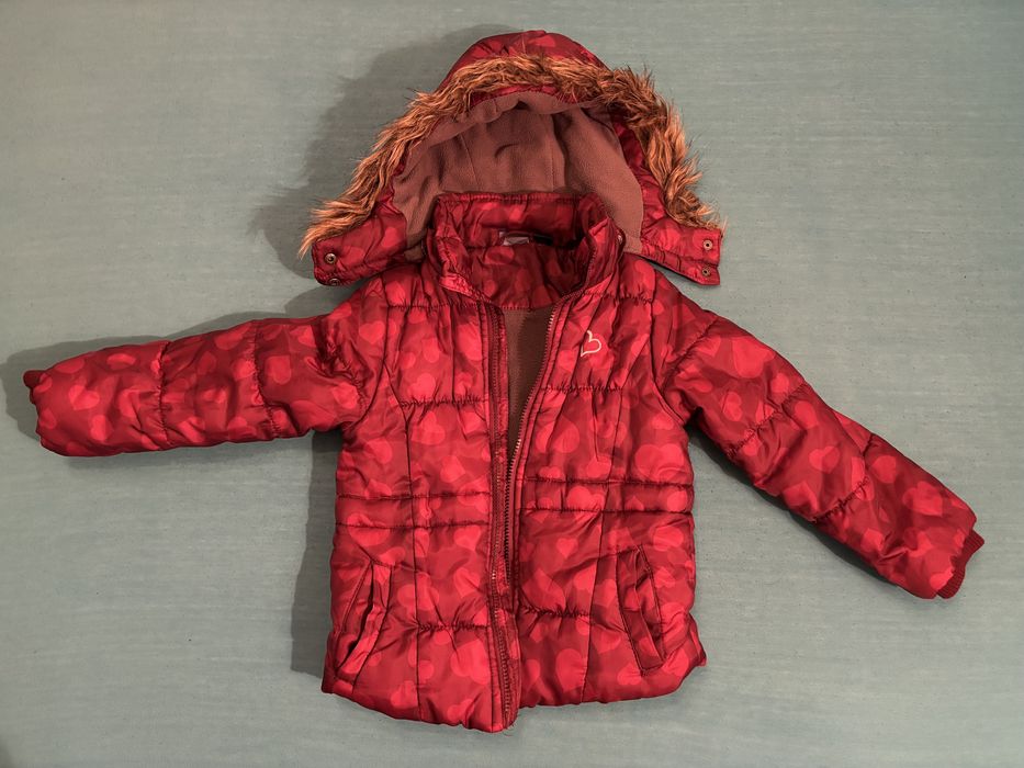 Детска зимна шуба Lupilu, ръст 110см, за възраст 6 години