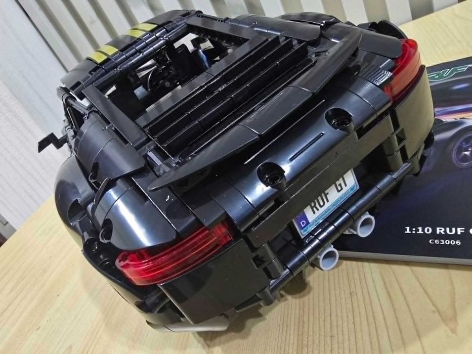 Голяма количка Porsche тип лего