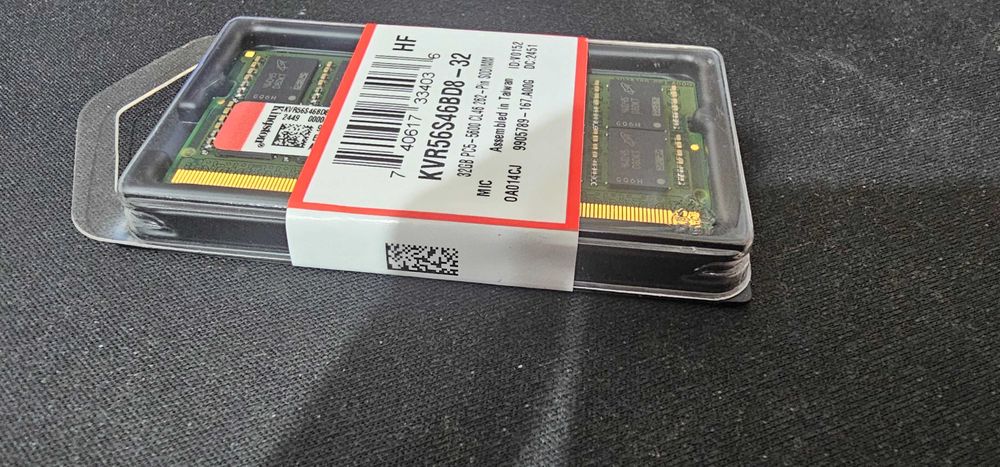 Memorie laptop Kingston KVR56S46BD8-32, 32GB, DDR5-5600MHz, CL46