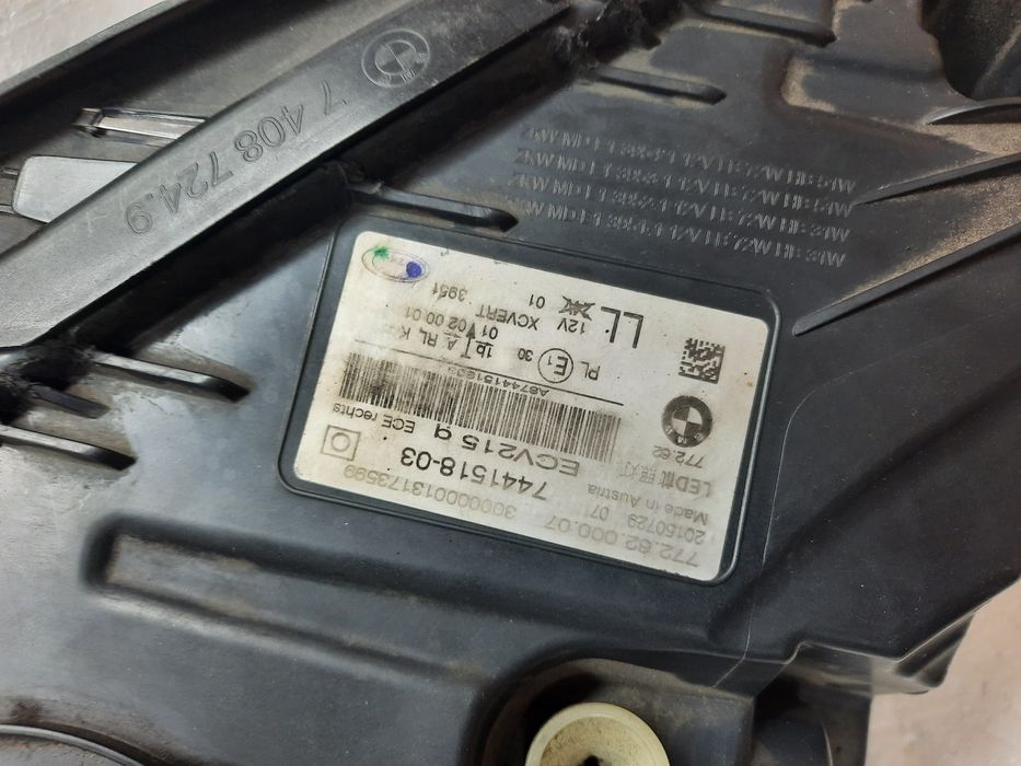 Far bmw G11 G12 led adaptiv seria 7 non LCI 2015-2018 dreapta