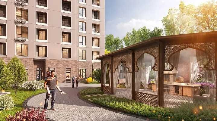 Продается 2 комнатная квартира от NRG 70.34 м2 ор-р Узбум Ипотека