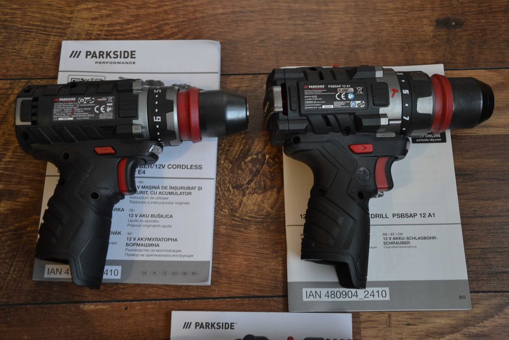 Нови винтоверти Parkside 12V