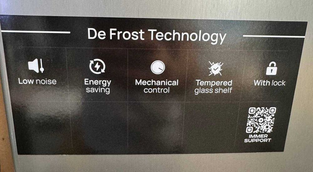 Холодильник Immer DF85SD-Inox De Frost 85 л