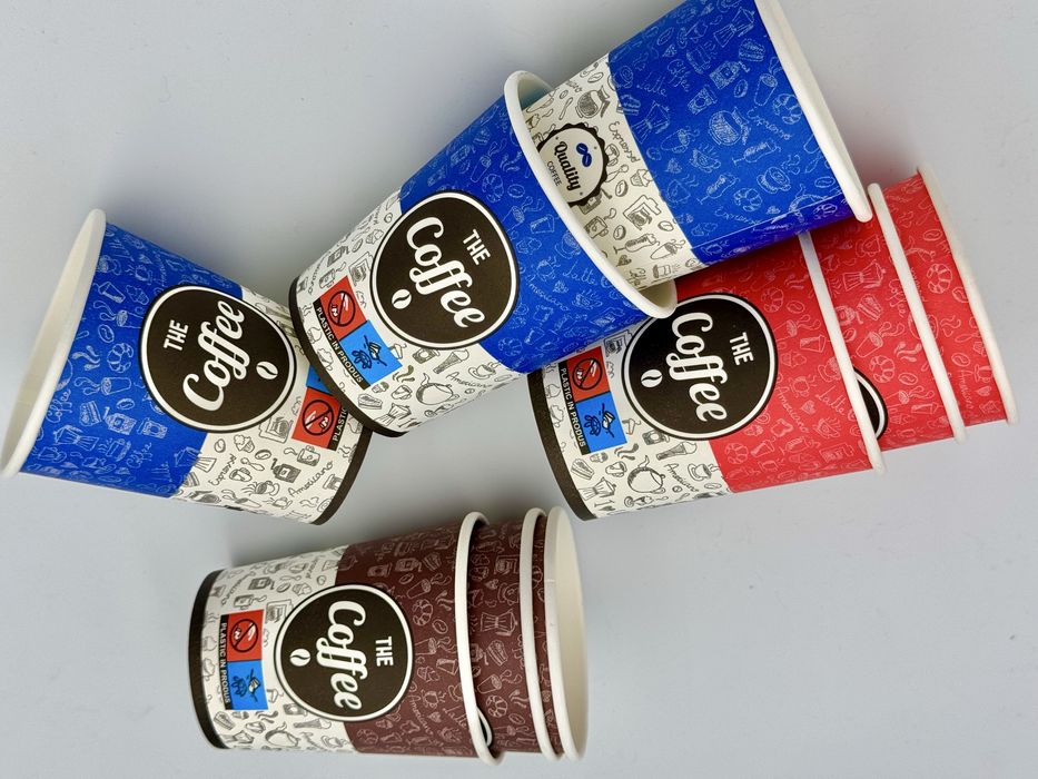 Pahare din carton automate 180ml 6oz