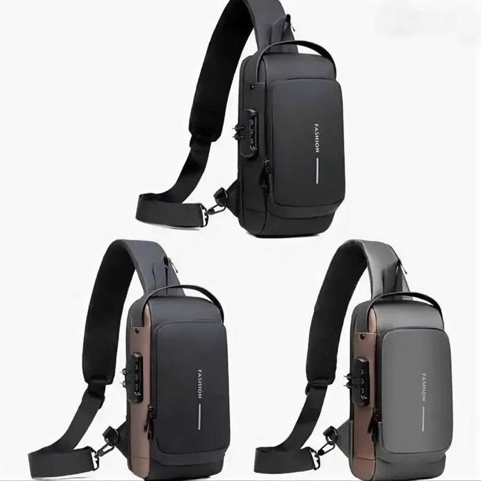 Сумка барсетка через плечо, бананка (770-1)