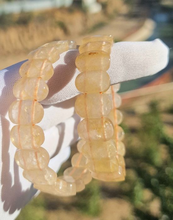 Браслеты  Цитрин.