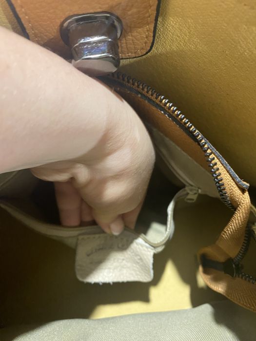 Кожанная итальянкая сумка