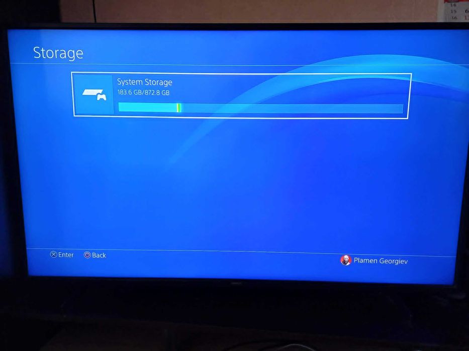 PS 4 Pro с 1 терабайт хард диск