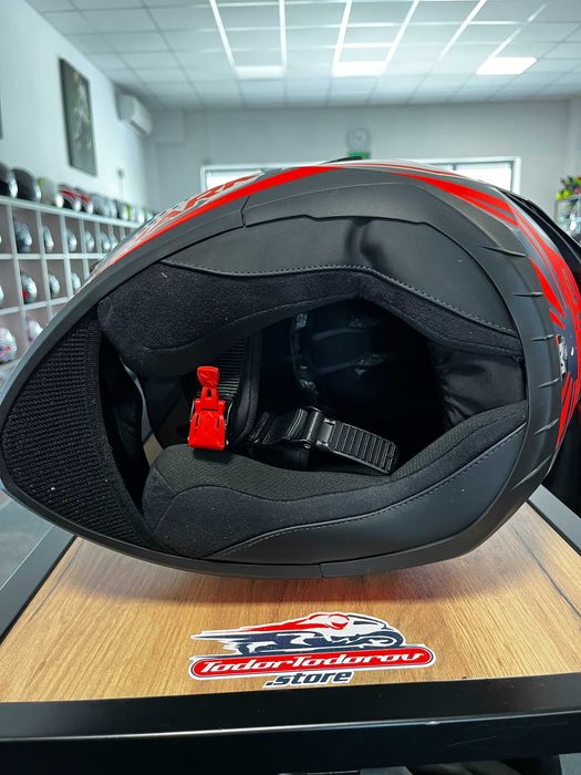 Мото каска SHARK D-SKWAL J.ZARCO Moto GP ,L,тъмен визьор и вградени очила