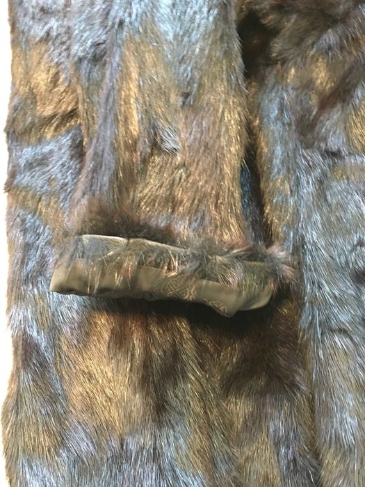 Палто с естествен косъм норка Mongolia