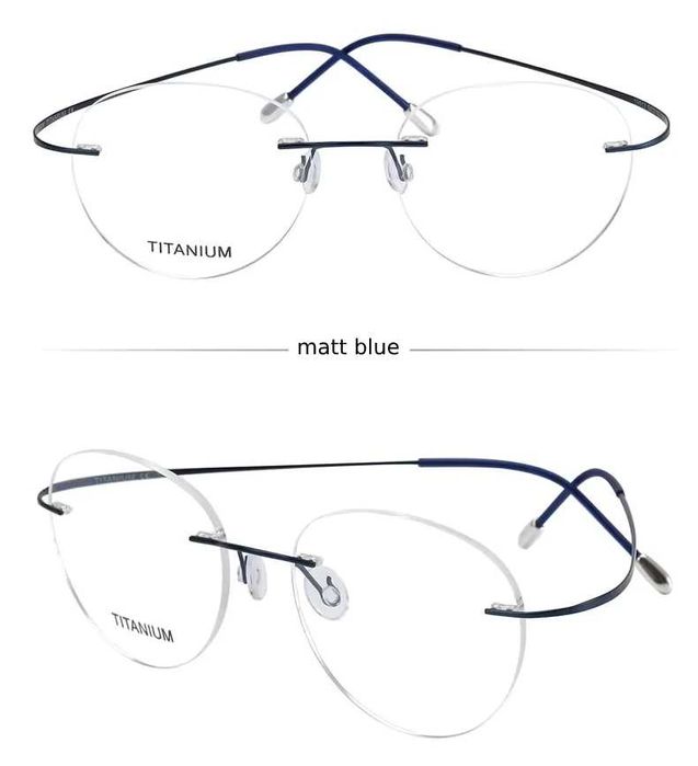 Tитаниеви рамки за очила. Цвят по избор/ (Silhouette - съвместими)