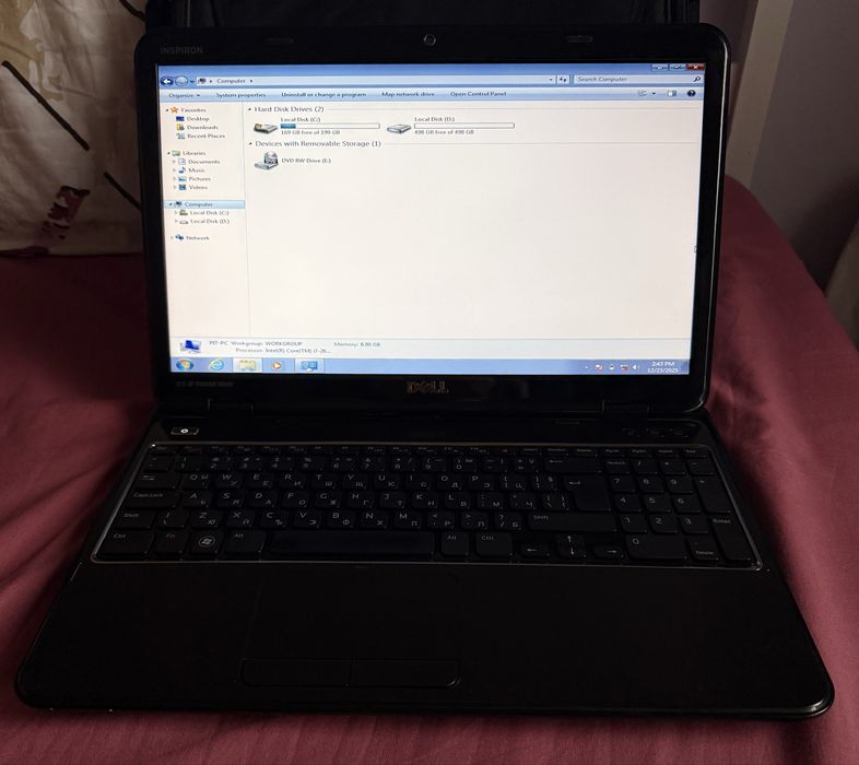 Лаптоп Dell Inspiron N5110 Червен