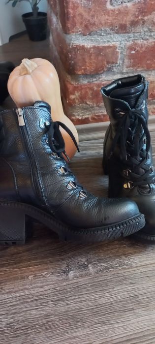 Bocanci de piele 35-36