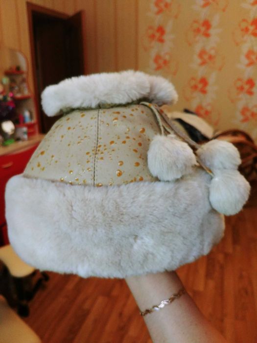 Зимняя шапка на девочку