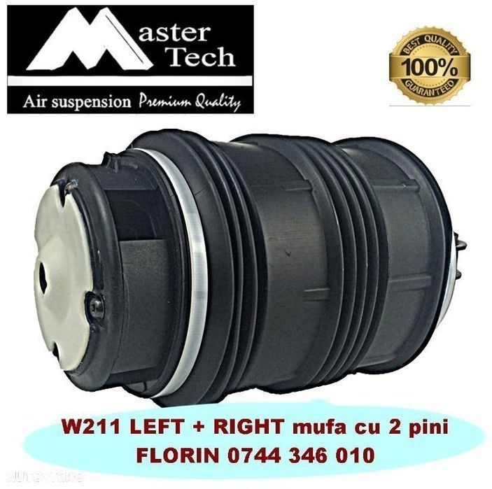 Set Perne aer spate Mercedes E-Class, E 200 CDI, W211/S211. Pret cu TV