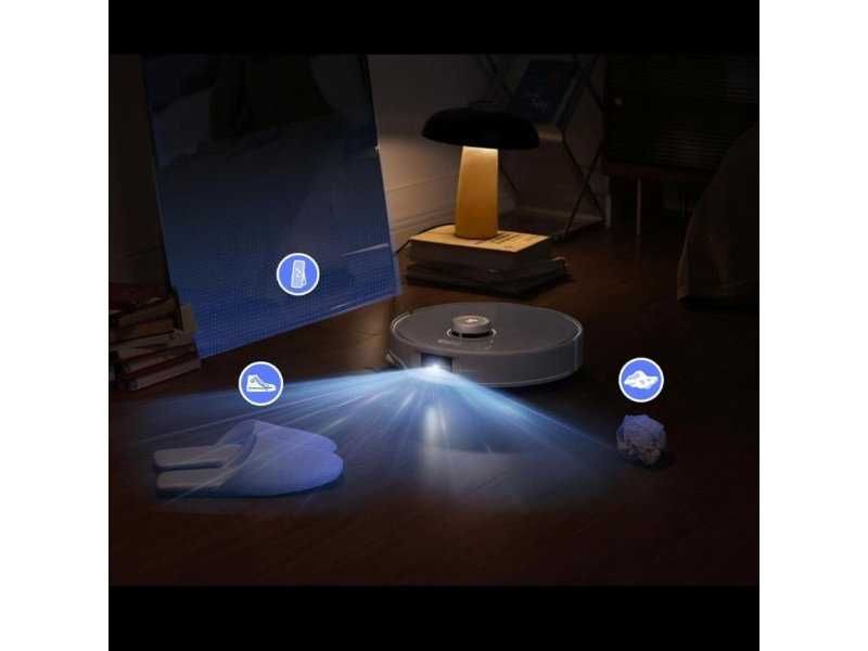 Робот Прахосмукачка с Моп Roborock Qrevo Curv,  18 500 Pa