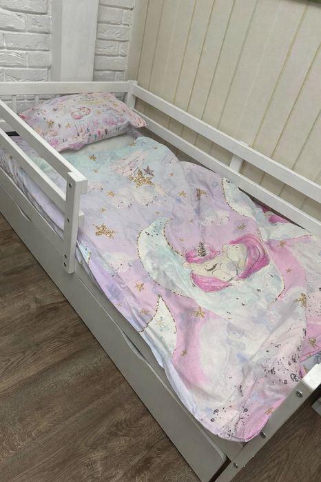Детская деревянная кровать