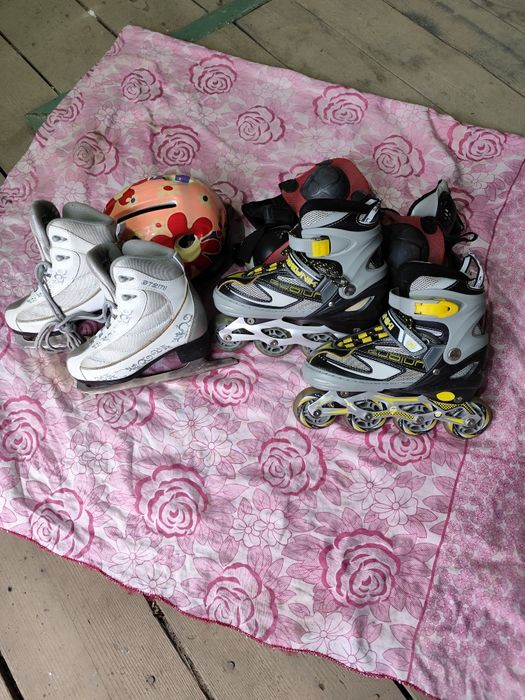 Фигурные и роликовые коньки