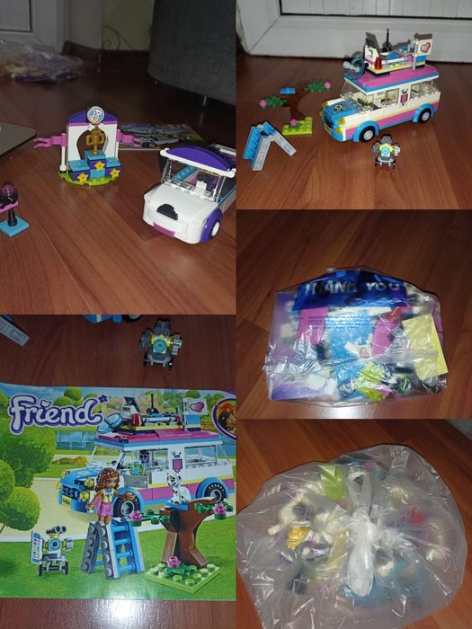 Конструктор Lego friends(9 шт)