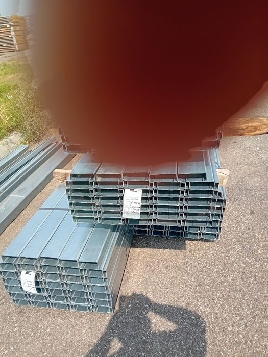 Profile zincate z c u 12 m lungime