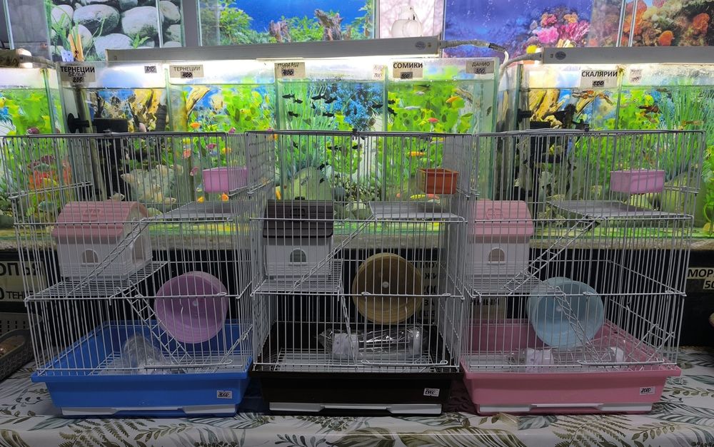 Клеточки для хомячков