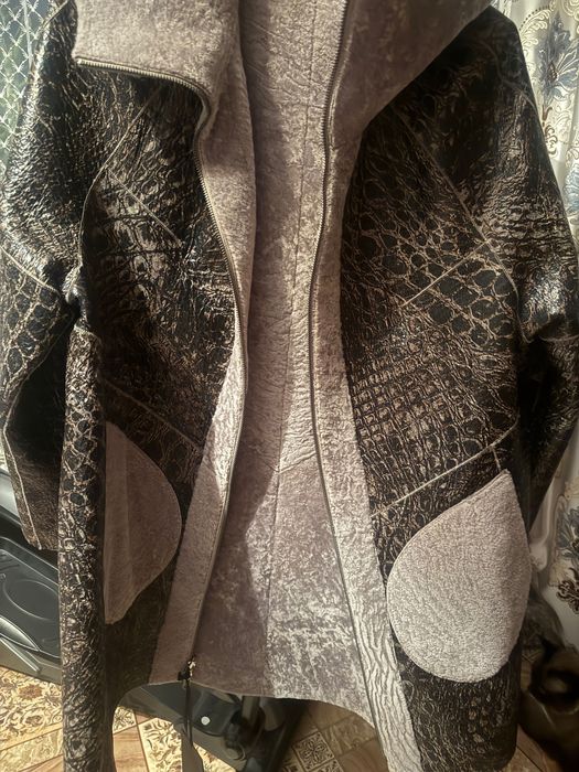 Шуба астраган двусторонняя