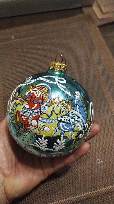 Ёлочные игрушки стекло