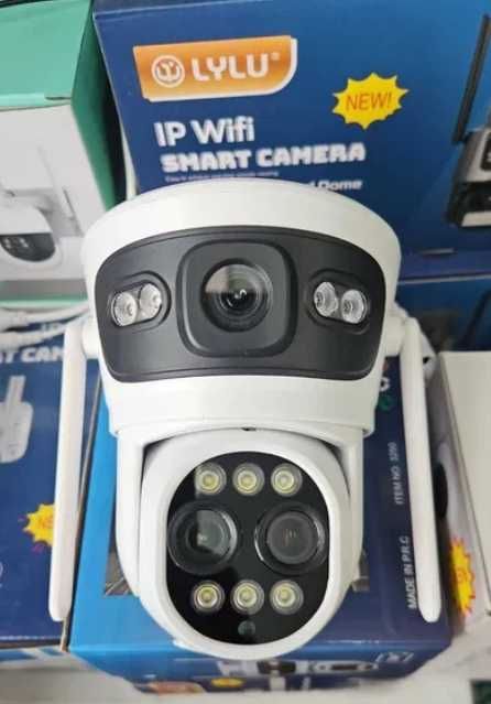Модел 3250 ICSEE 10MP Двойна външна WI-FI камера 10х ZOOM